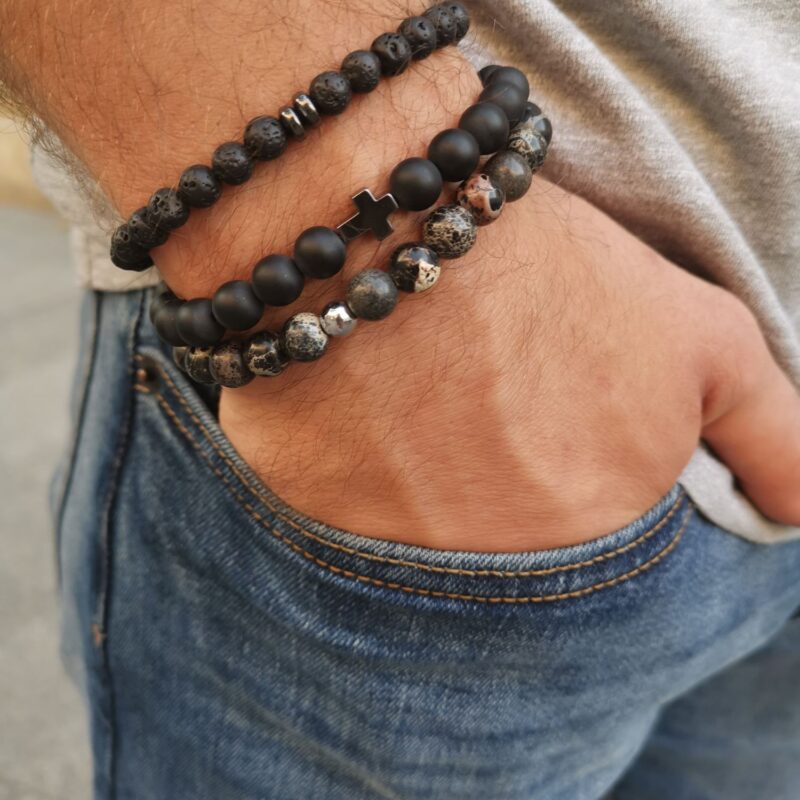 Zestaw "Cesarski"- bransoletki męskie