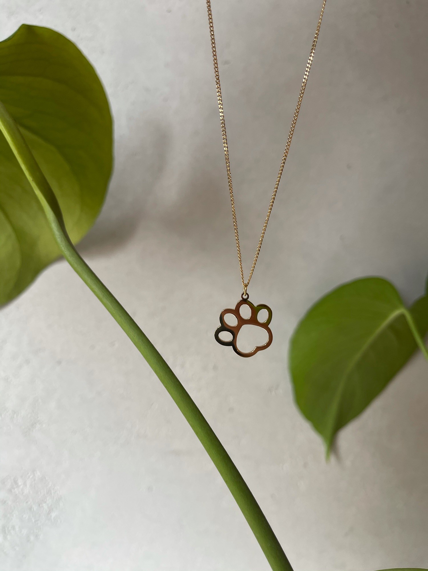 Naszyjnik ” Łapka ” – stal szlachetna