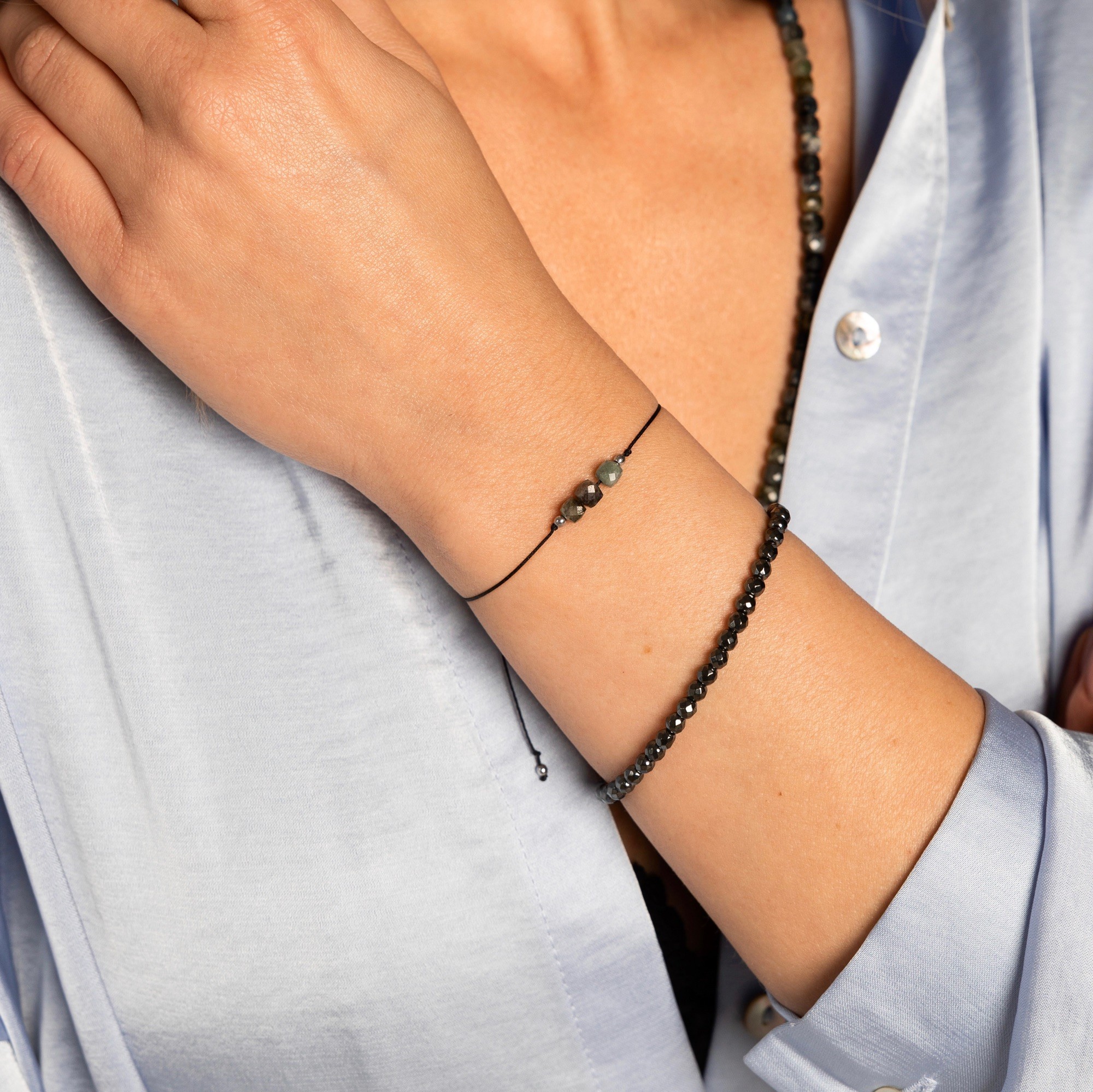 Bransoletka „Sparkle” – Hematyt