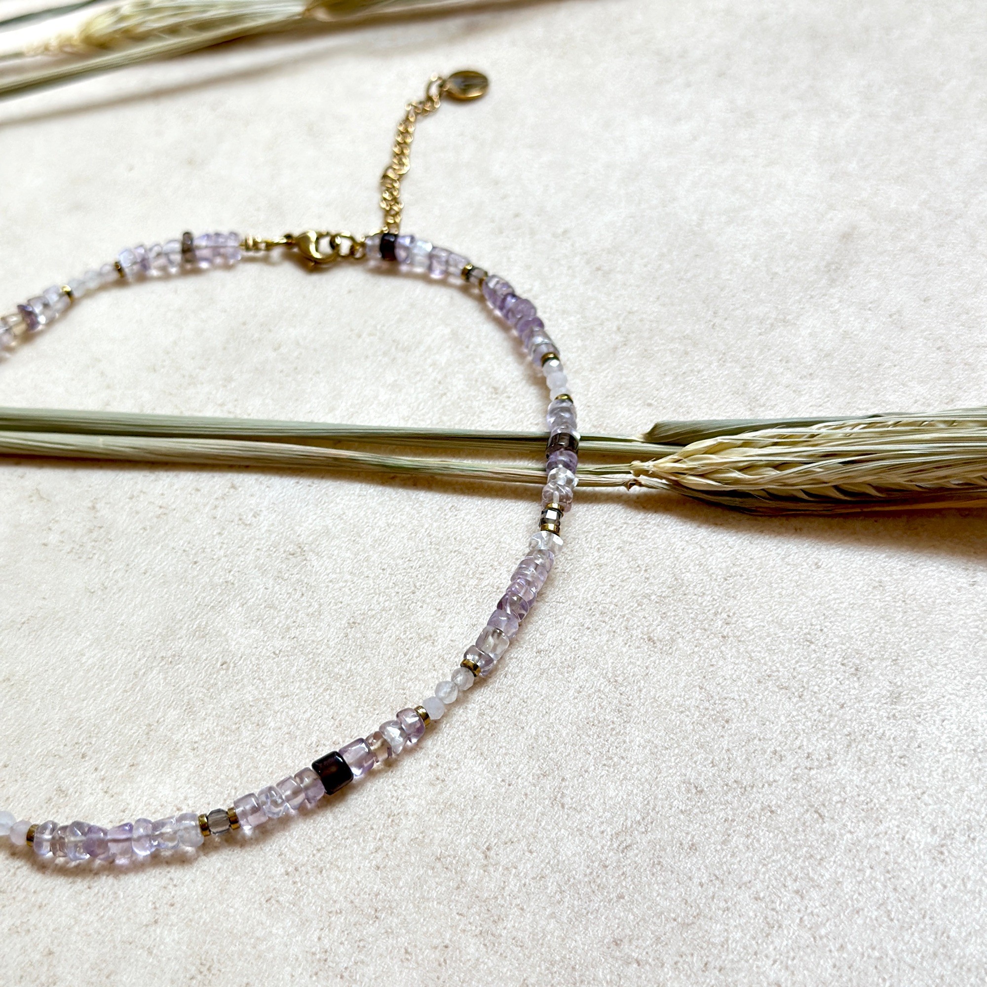 Naszyjnik typu choker  Sweet love – Ametryn