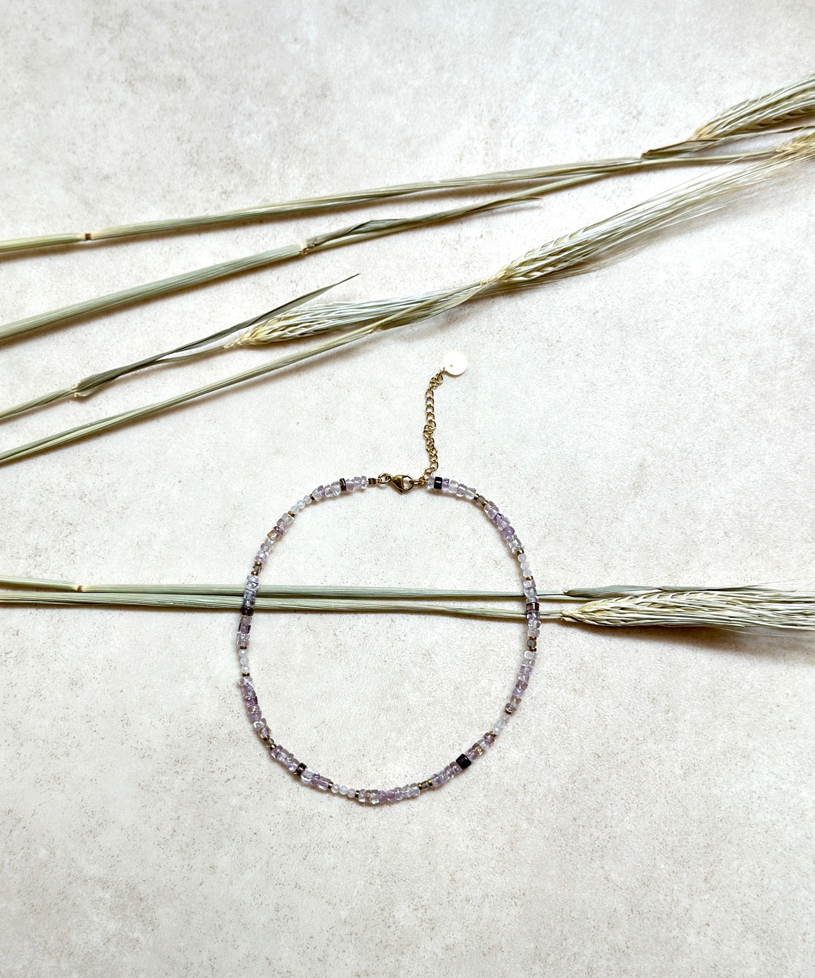 Naszyjnik typu choker  Sweet love – Ametryn