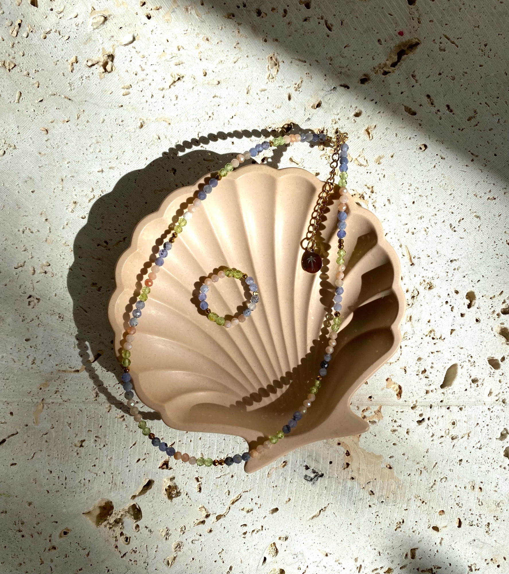 Naszyjnik typu choker „Tanzanit”