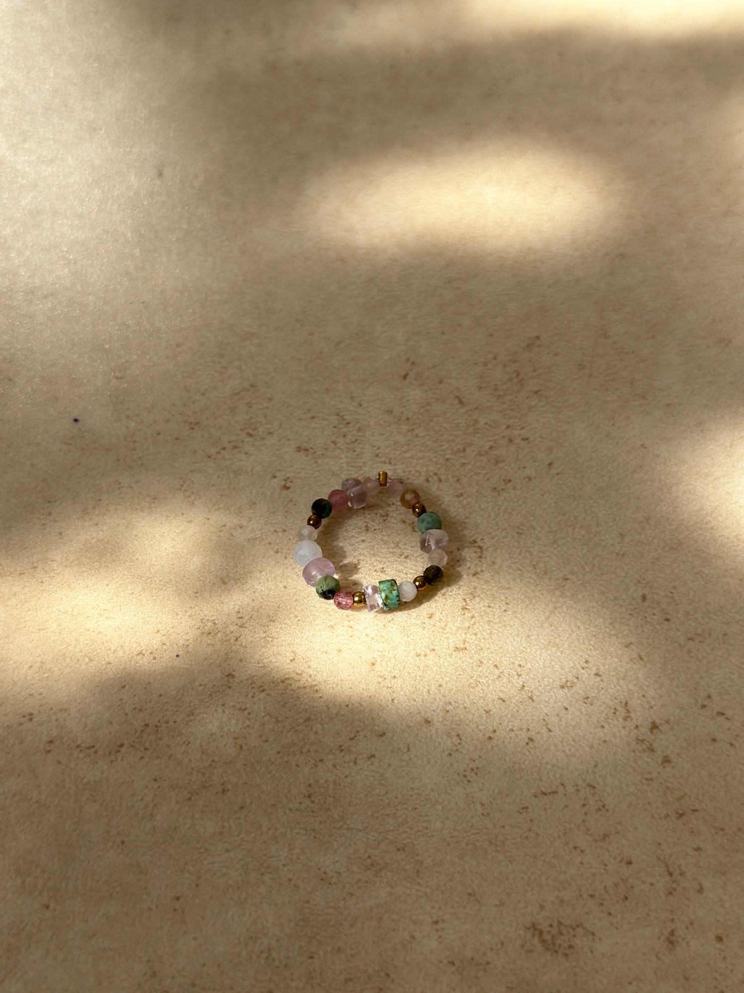 Pierścionek elastyczny Mama love