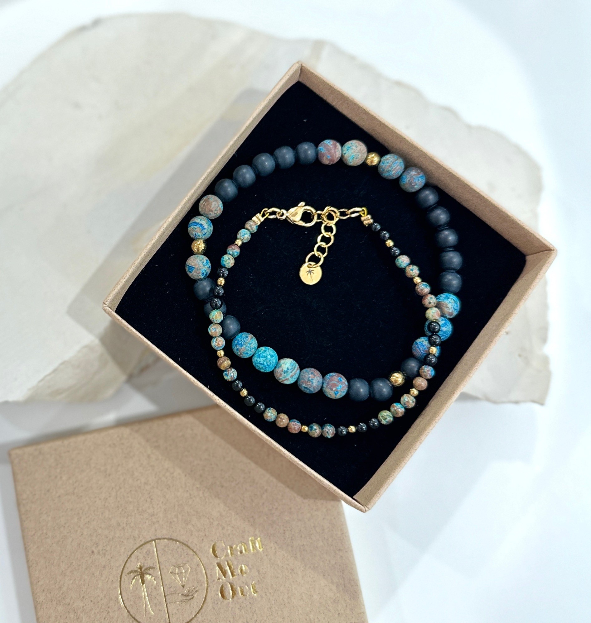 Zestaw bransoletek Tata i córka