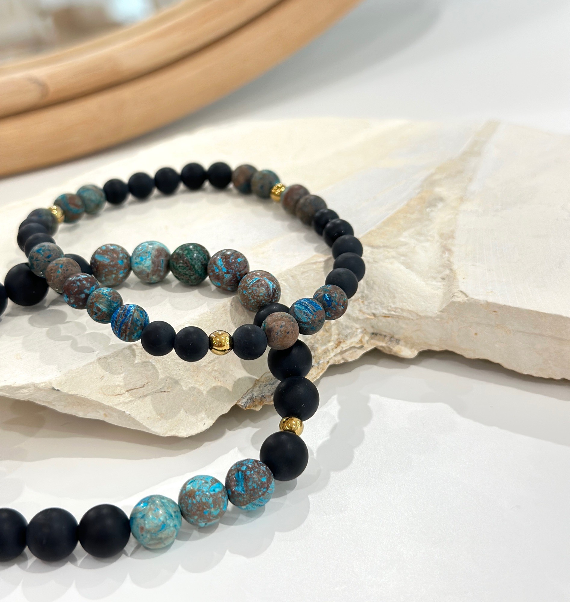 Zestaw bransoletek Tata i syn