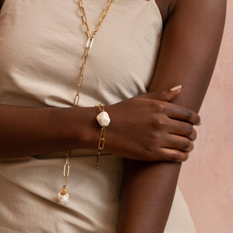 Bransoletka "Kalifornia Chain" - Howlit