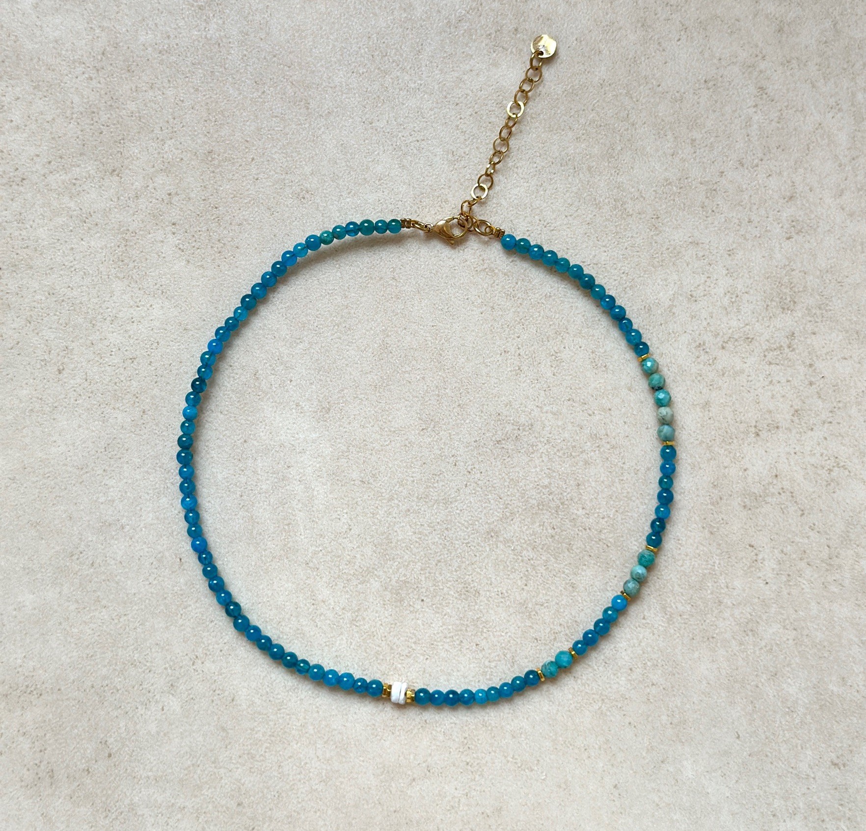 Naszyjnik typu choker Zakyntos – Apatyt