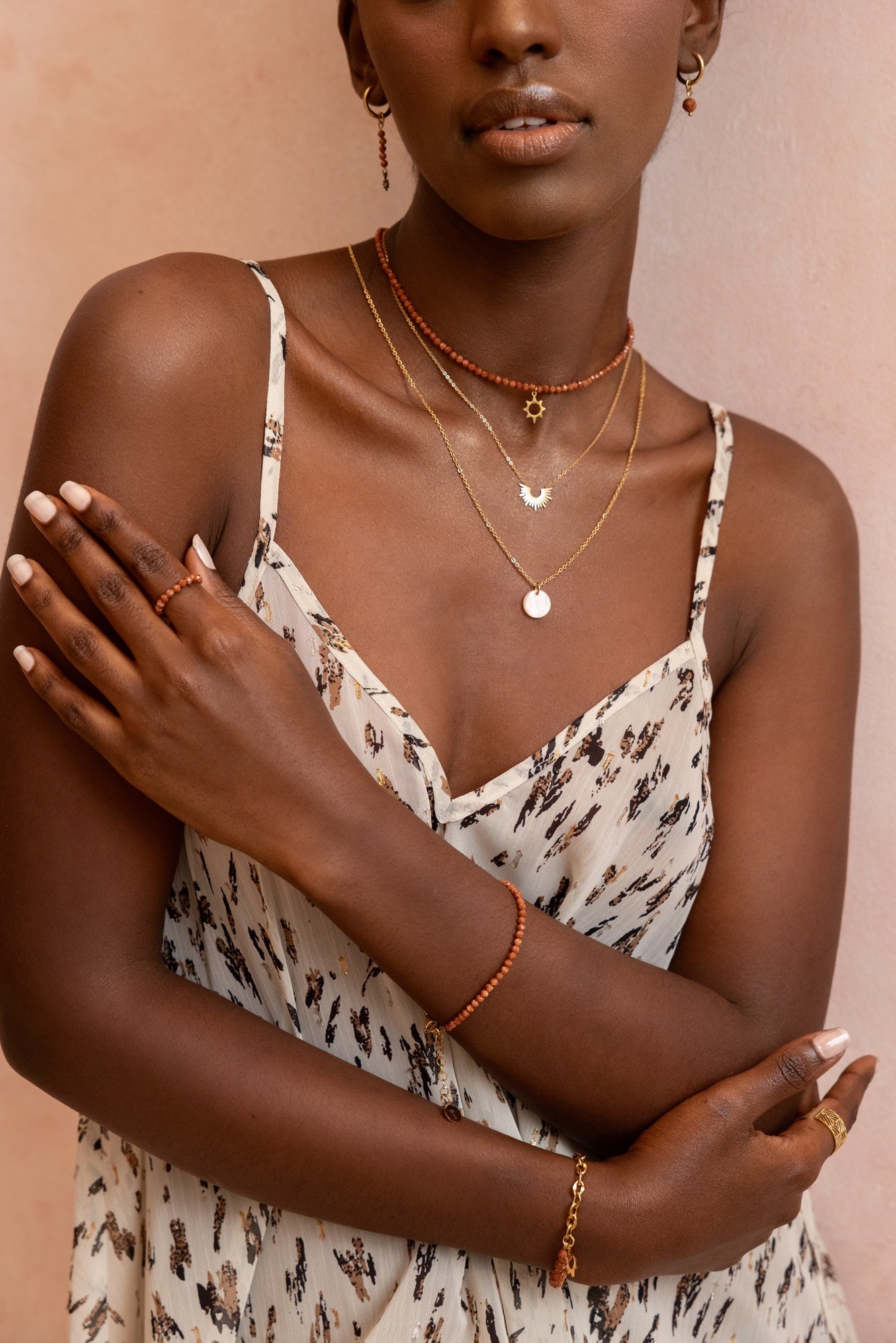 Naszyjnik typu choker „Sahara Dream” – Piasek pustyni