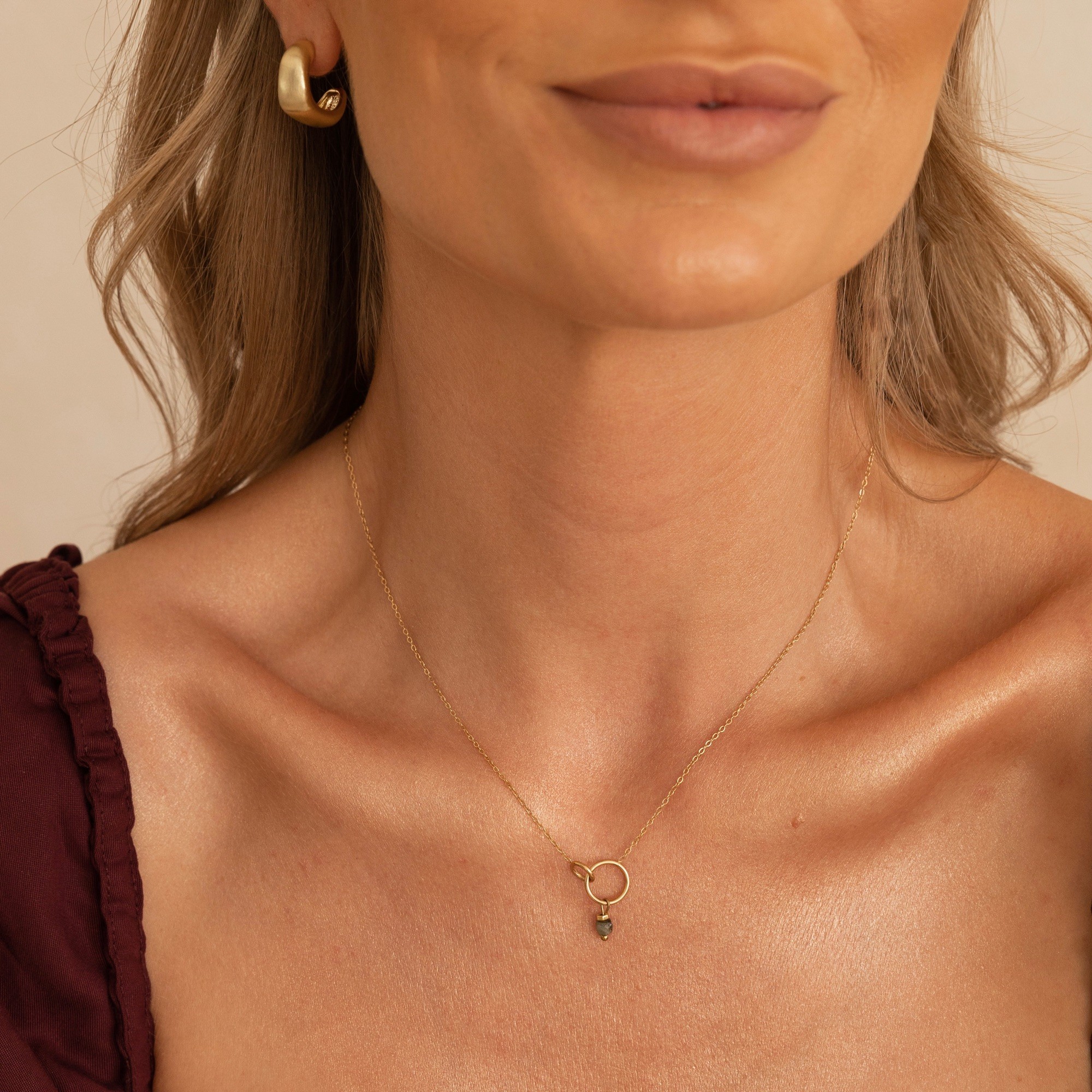 Łańcuszek Green balance – Turmalin zielony