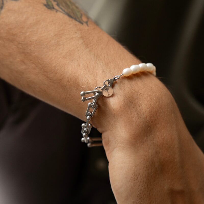 Bransoletka "Pearl chain" - perła słodkowodna