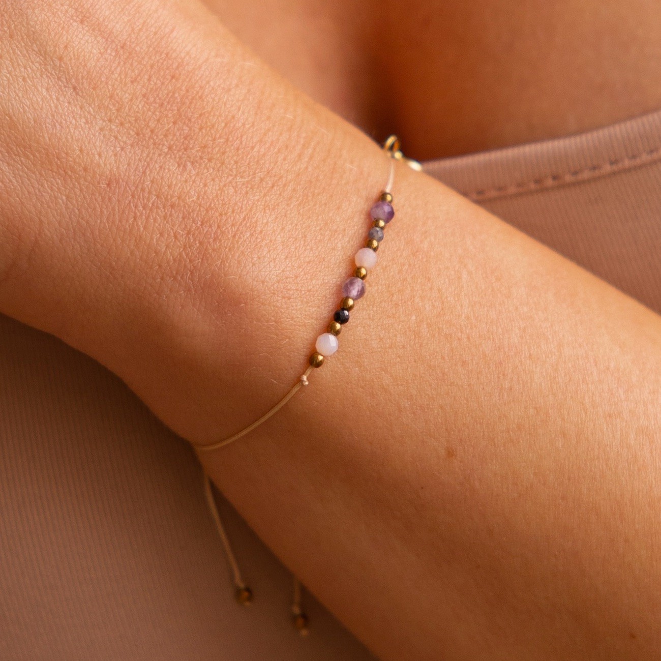 Bransoletka sznurkowa zodiakalna – Wodnik