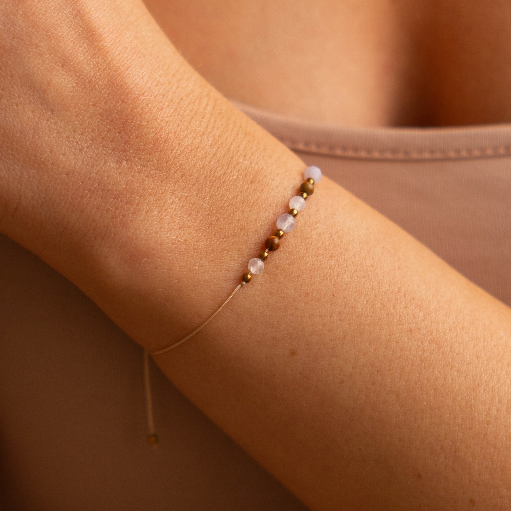 Bransoletka sznurkowa zodiakalna – Rak