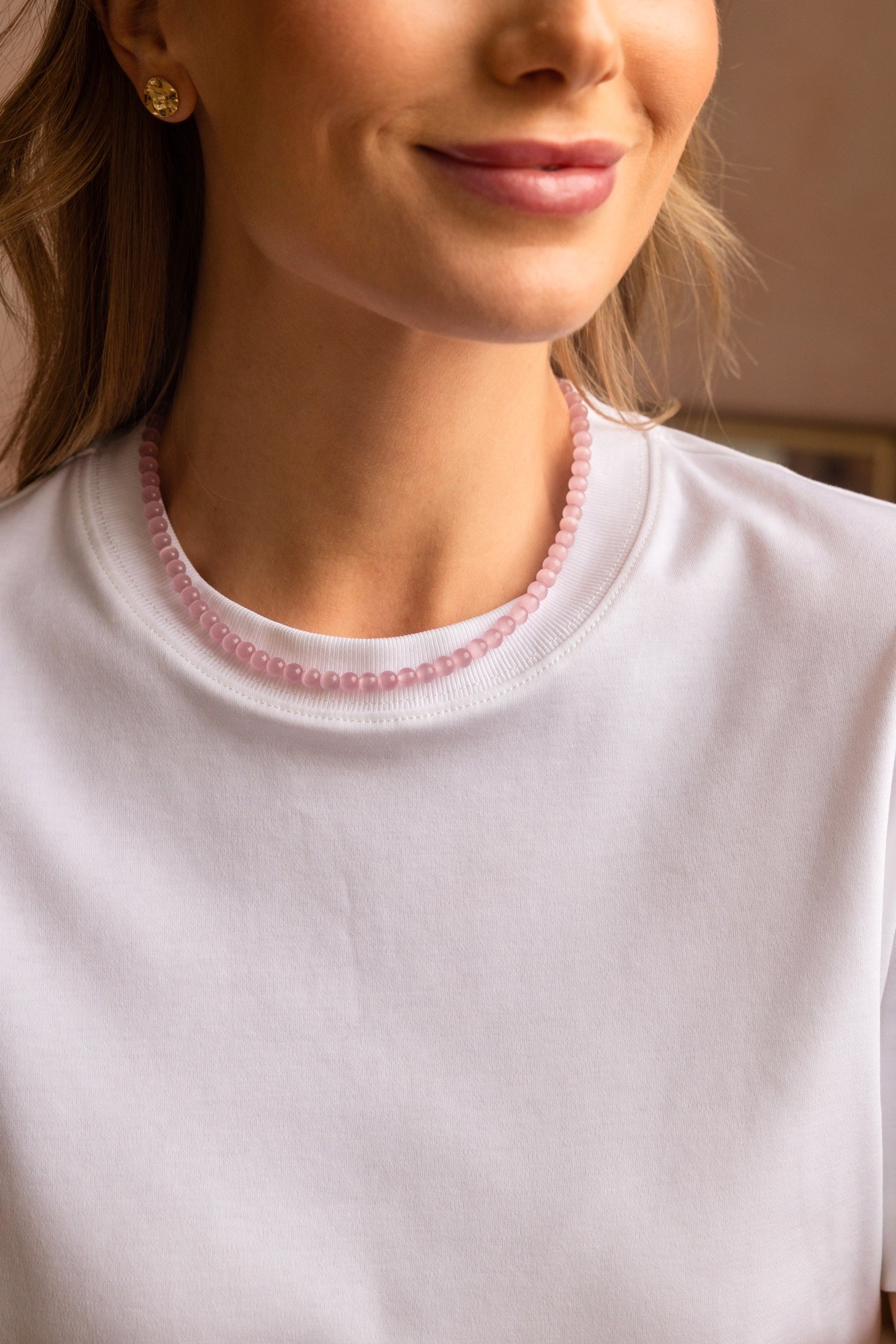 Naszyjnik „Sweet kisses” – Kwarc kocie oko