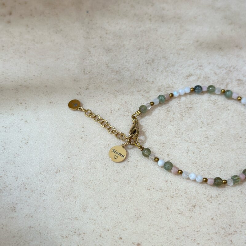 Bransoletka "Mama" - Bransoletka z kamieni naturalnych
