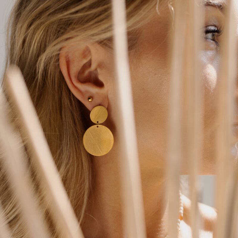 Kolczyki "Hot wave" - kolczyki ze stali szlachetnej