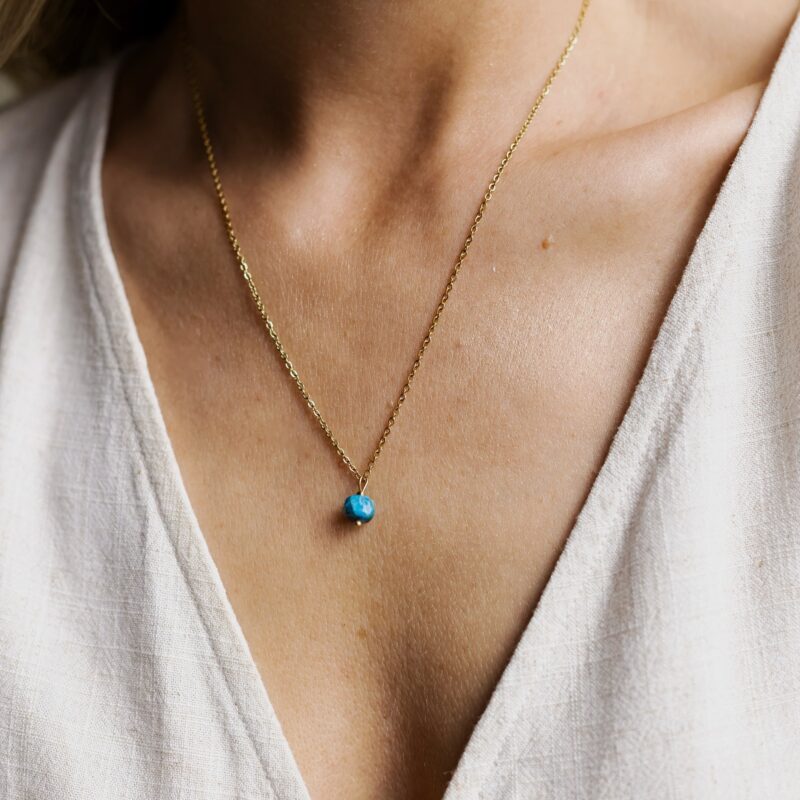 Łańcuszek z Apatytem "Oasis"