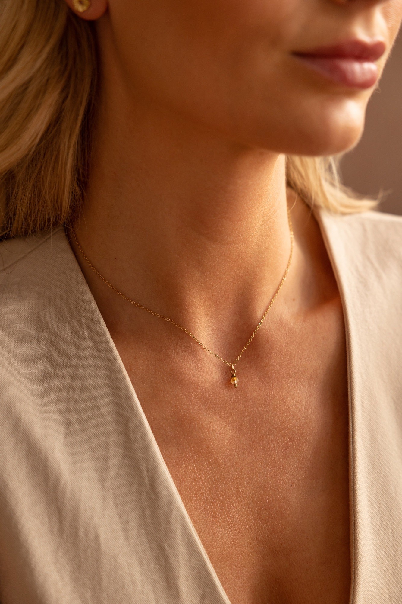 Łańcuszek z Cytrynem