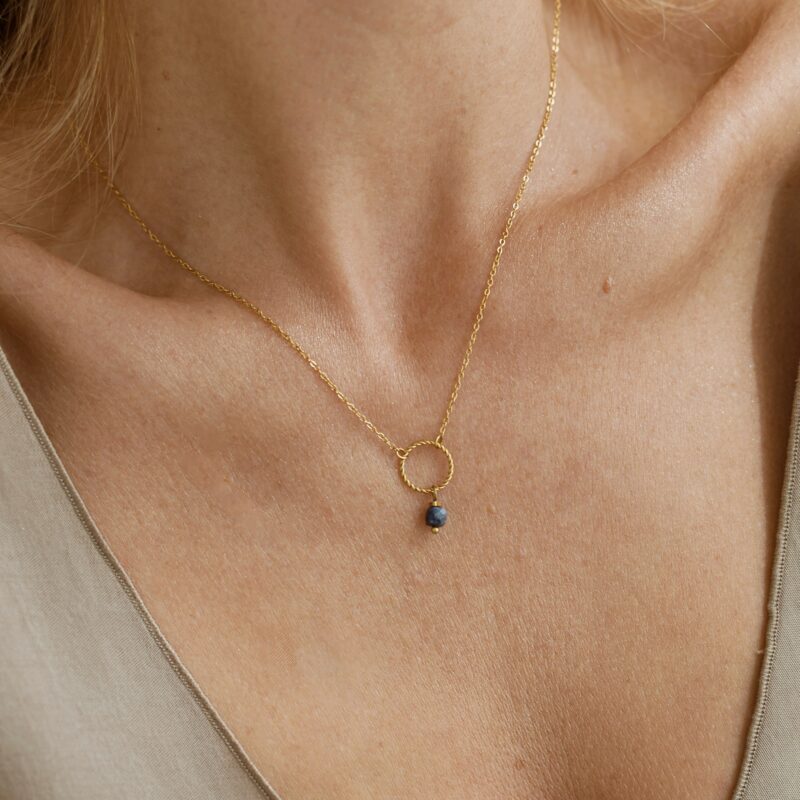 Naszyjnik "Infinity" - Szafir