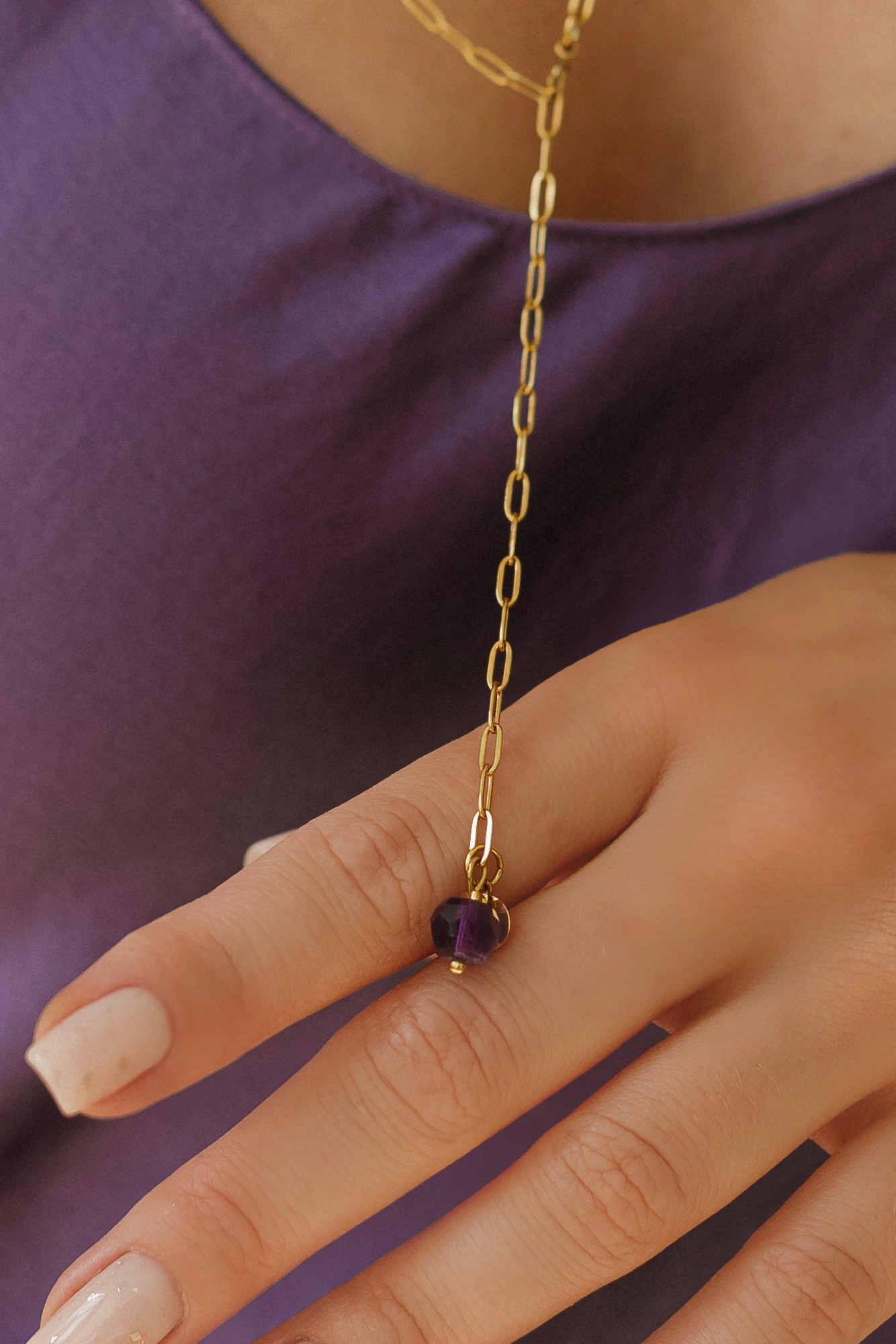 Naszyjnik Calm chain long – stal szlachetna