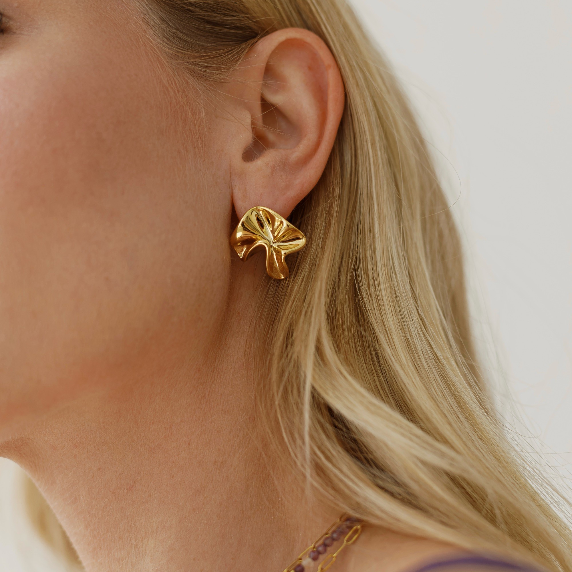 Kolczyki Calm – stal szlachetna