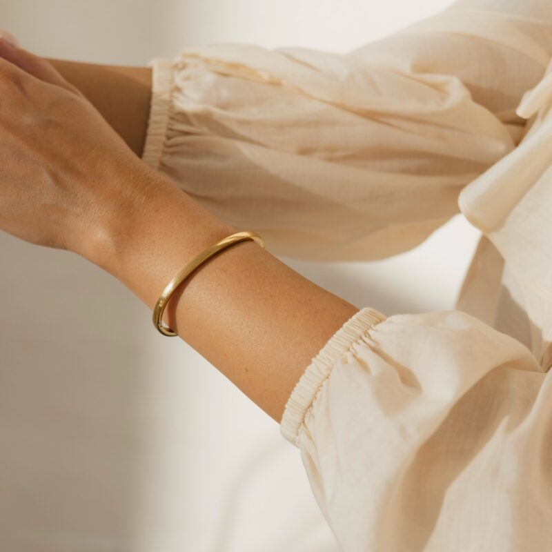 Bransoletka BAGIETA slim - stal szlachetna