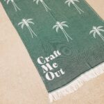 PRE ORDER Ręcznik małe palemki - bambus