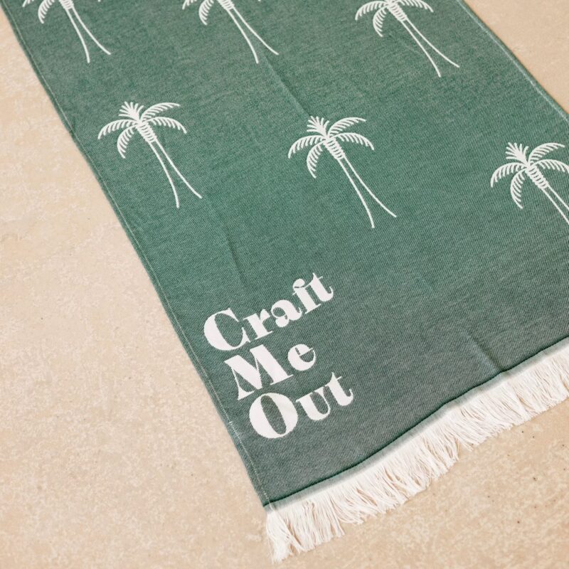 PRE ORDER Ręcznik małe palemki - bambus