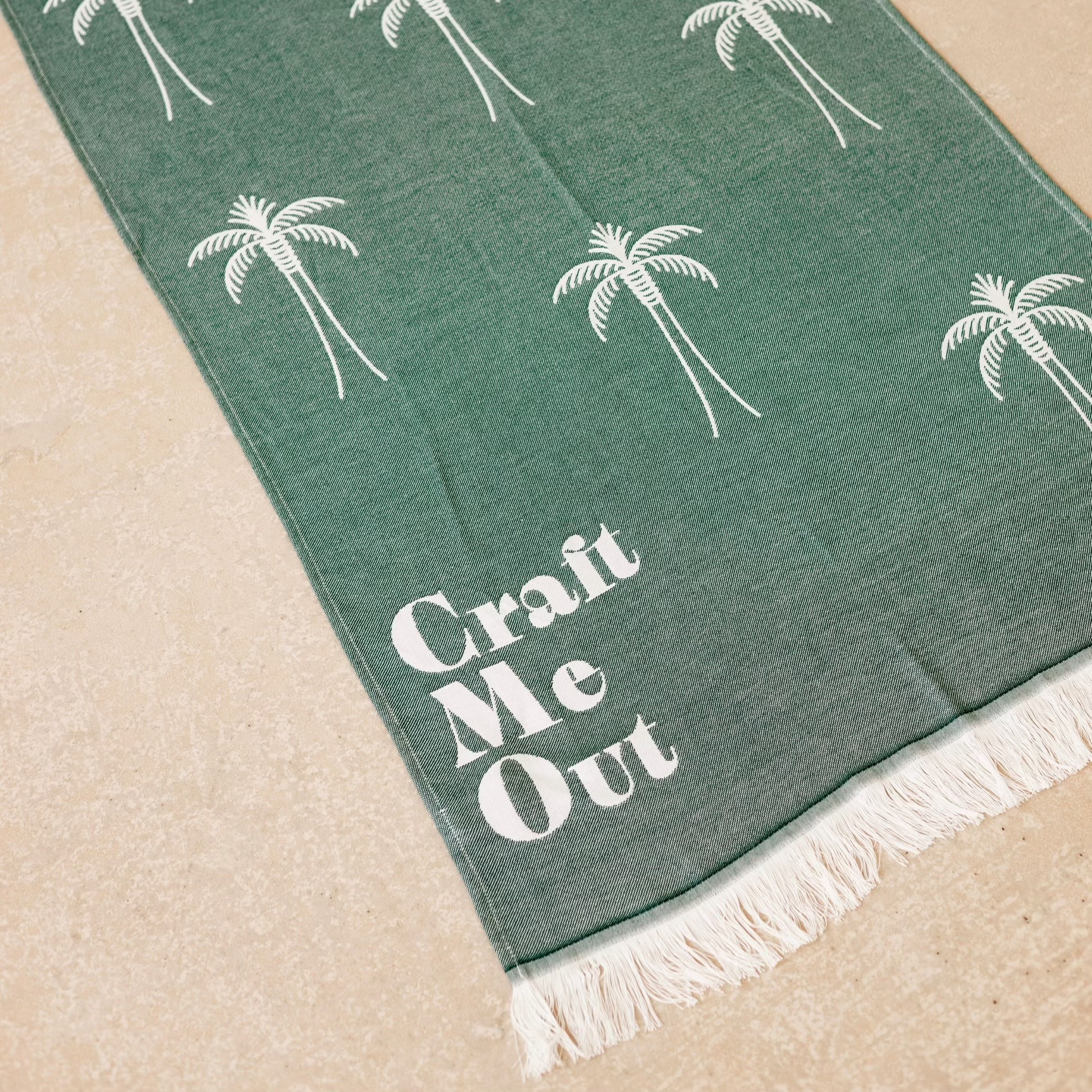 Ręcznik małe palemki – bambus