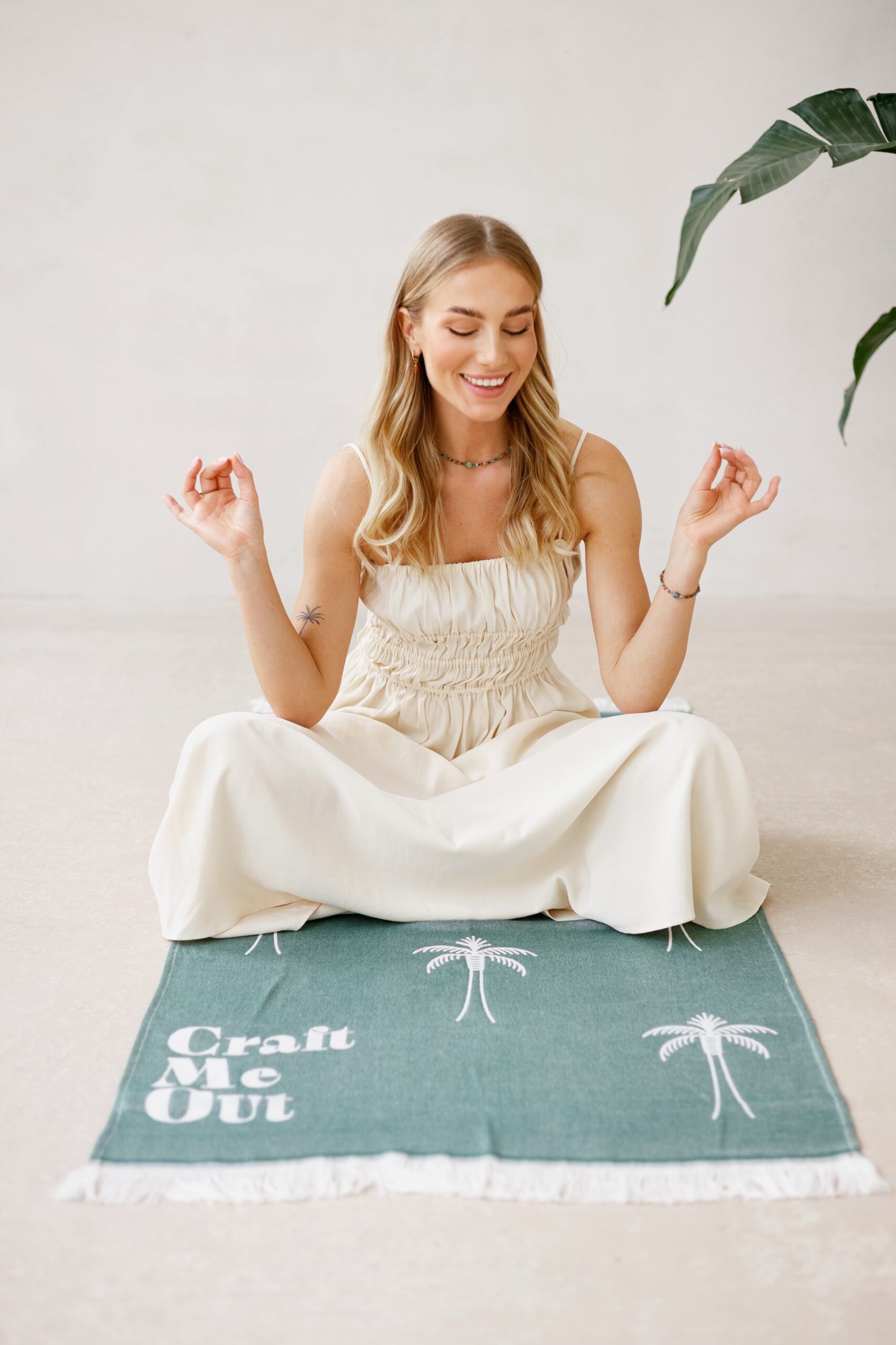 Ręcznik małe palemki – bambus