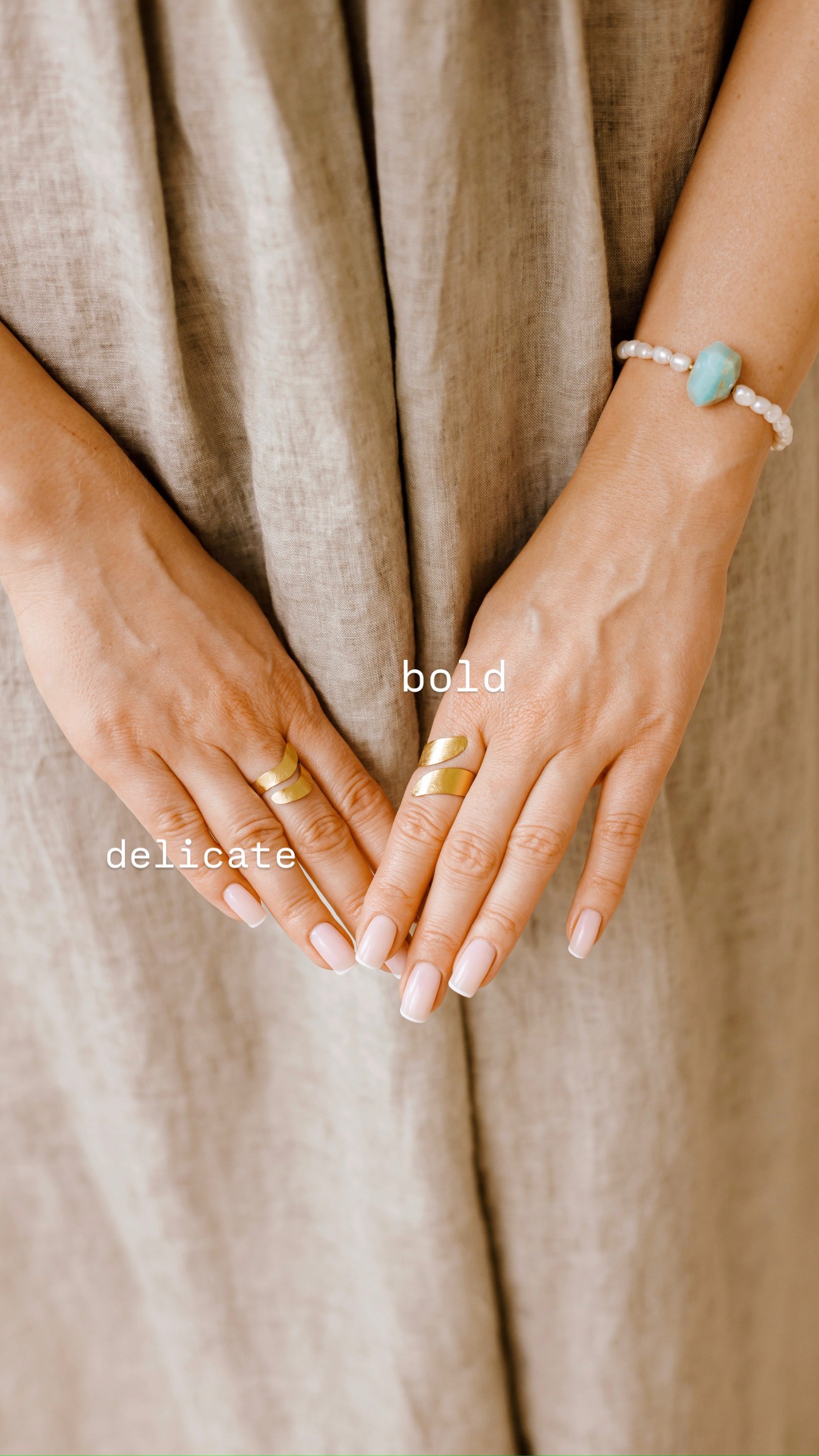 Pierścionek Ethnic delicate – stal szlachetna