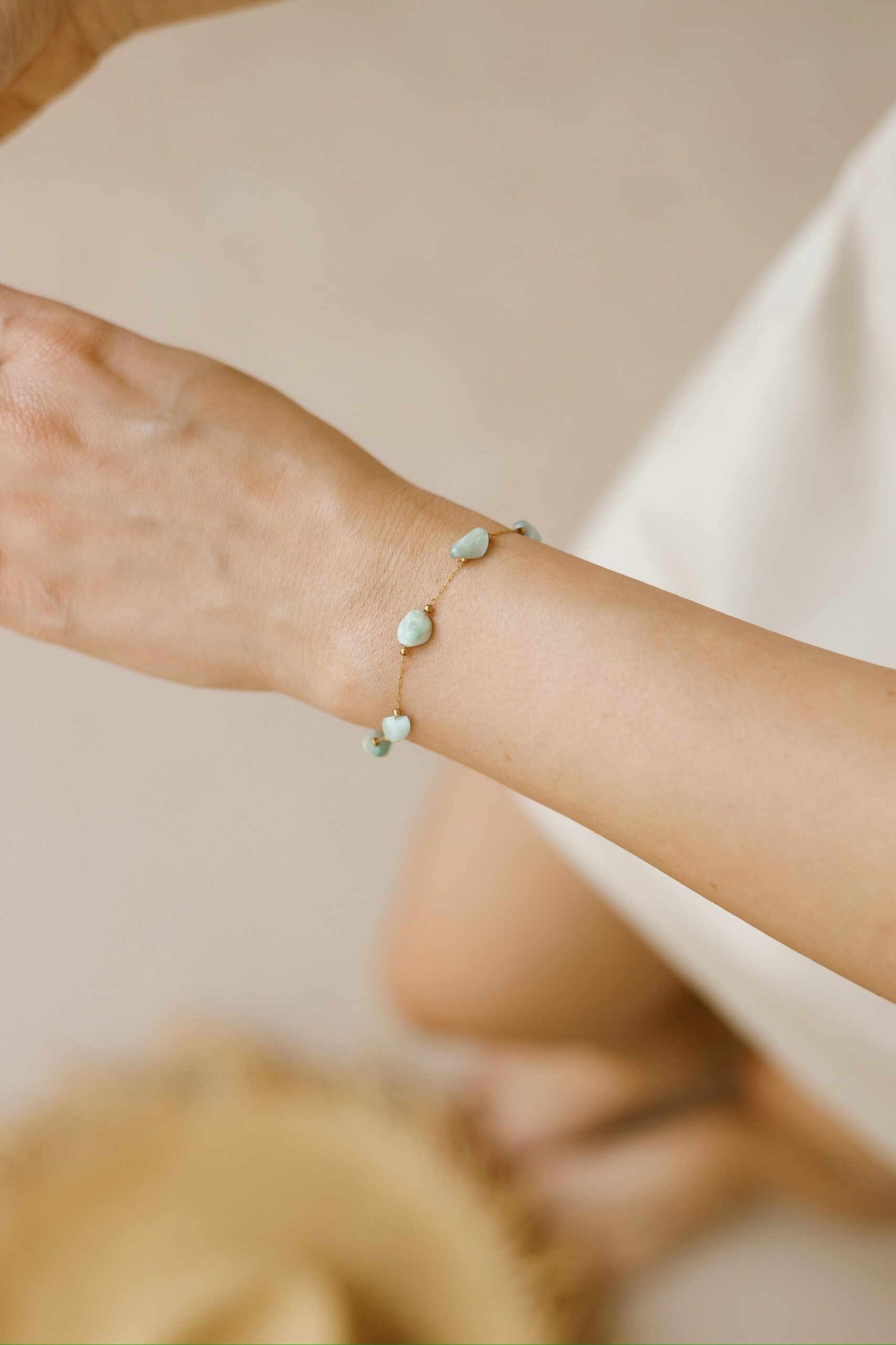 Bransoletka Lea drop – Amazonit