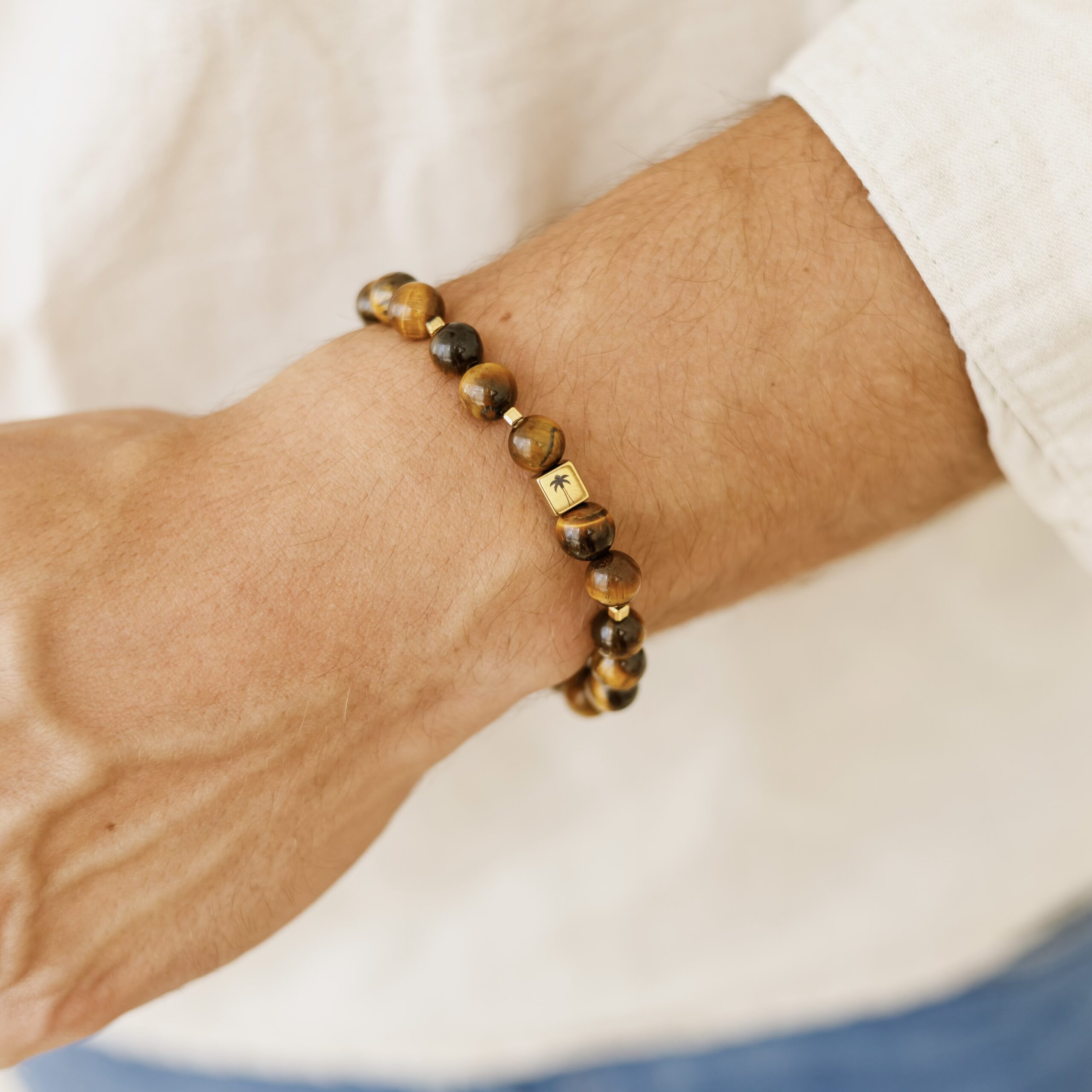 Bransoletka męska z Tygrysim okiem – The Tiger