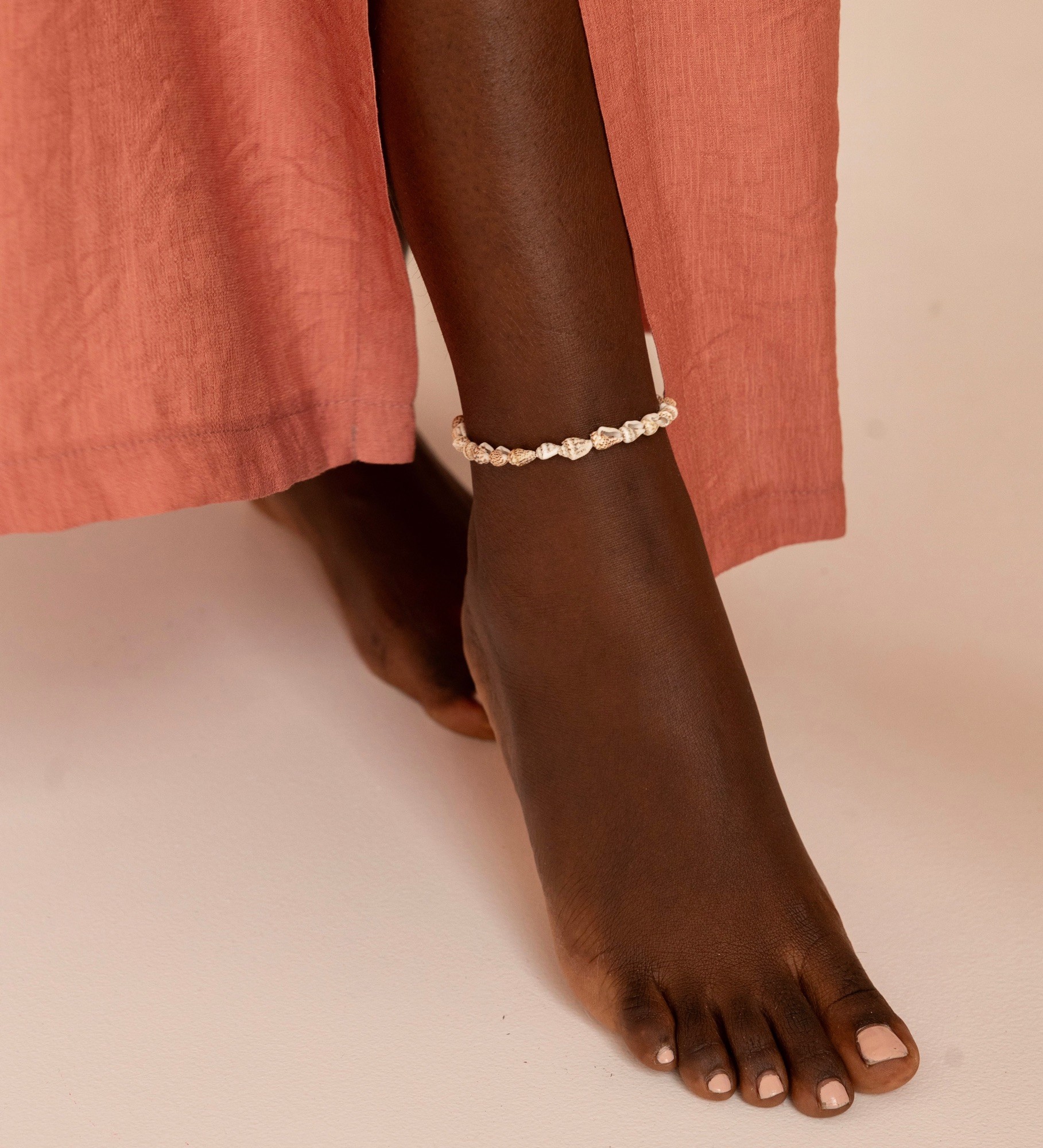 Bransoletka na nogę „Madagaskar” – muszelki