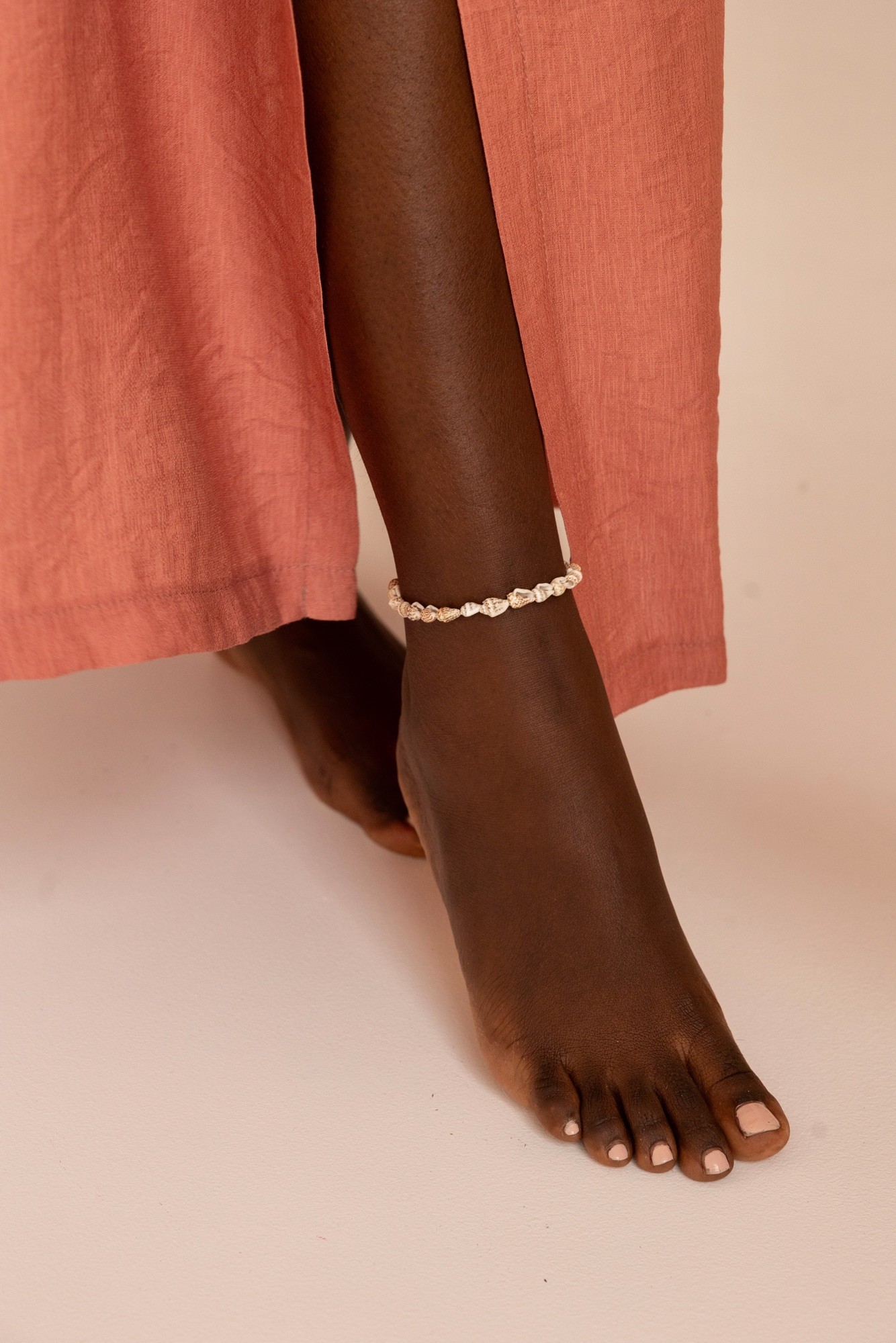 Bransoletka na nogę „Madagaskar” – muszelki