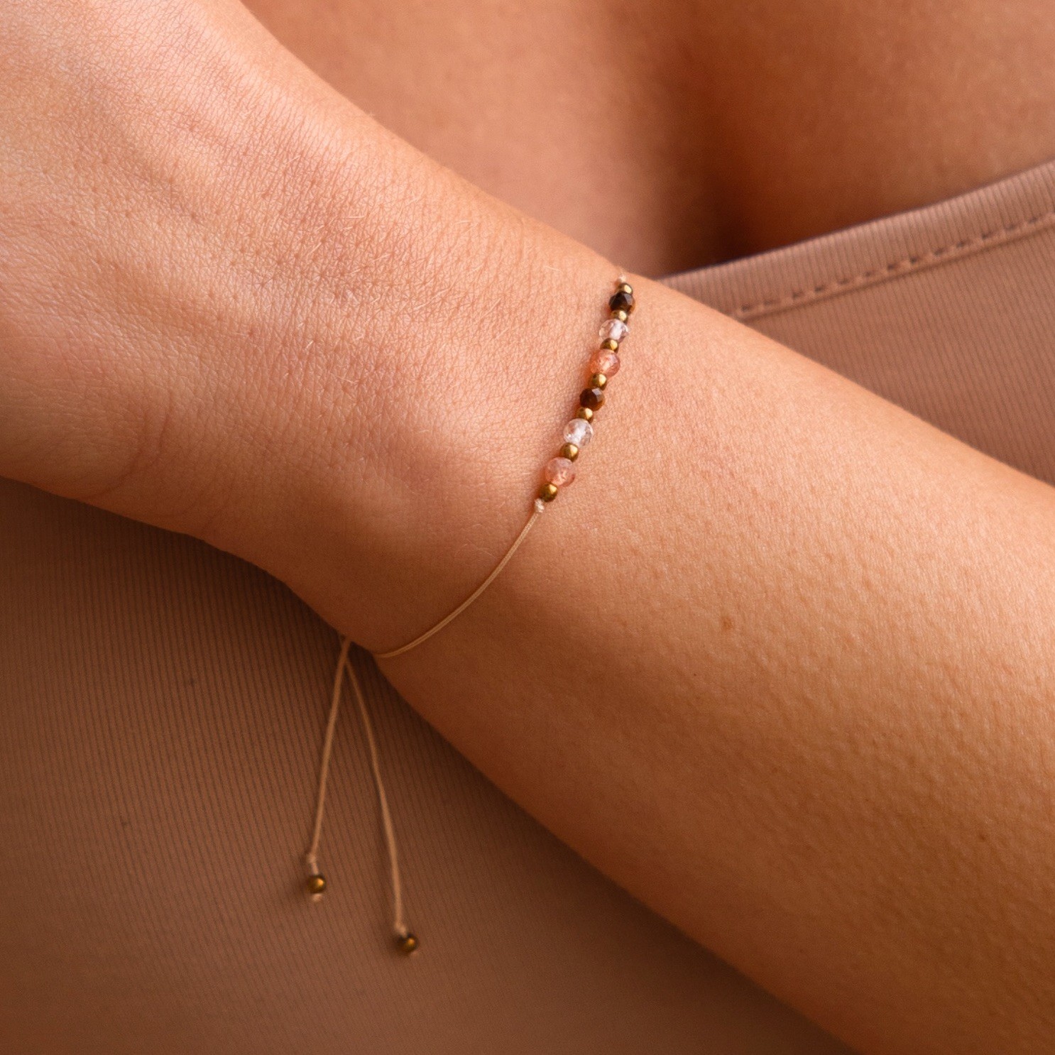 Bransoletka sznurkowa zodiakalna – Bliźnięta