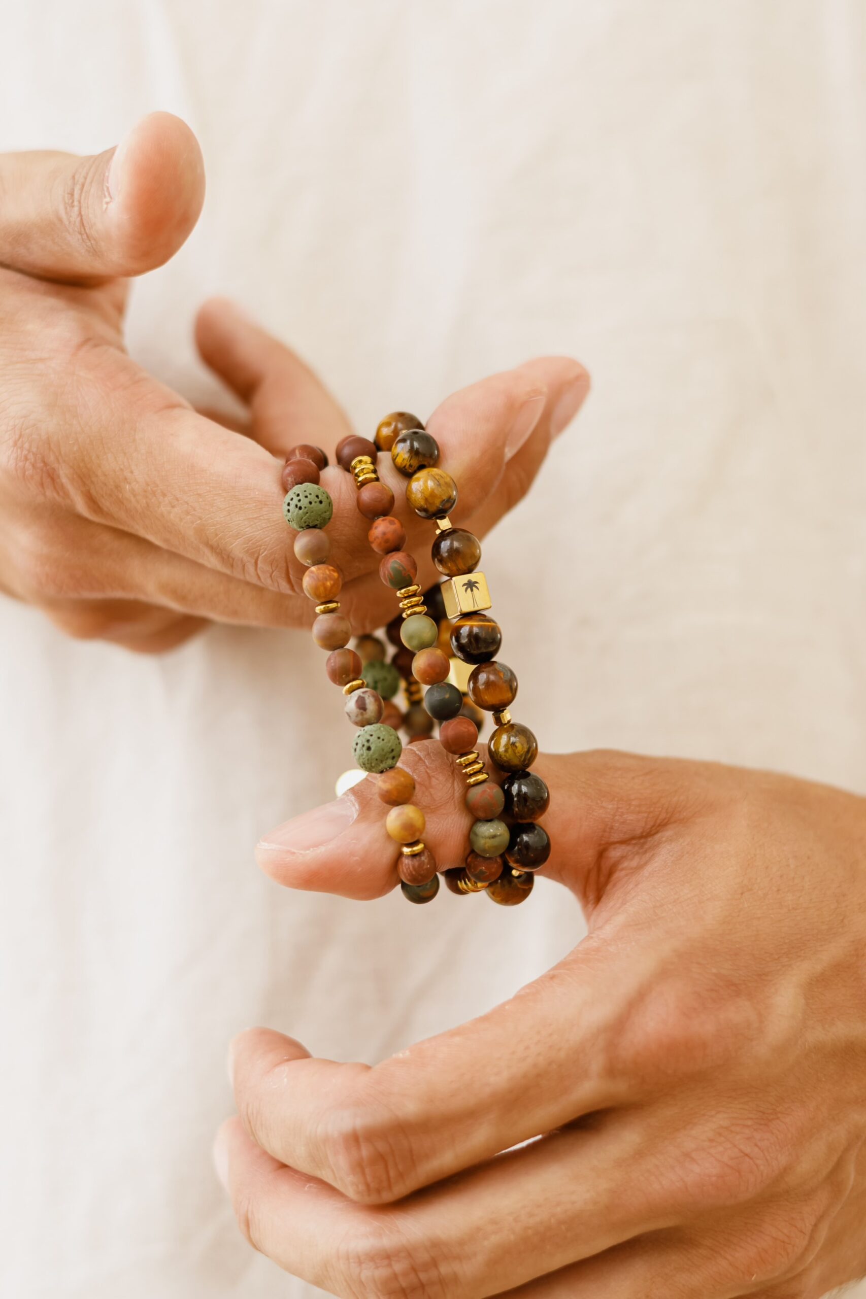 Bransoletka męska z Tygrysim okiem – The Tiger