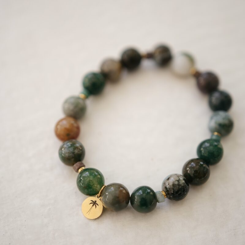 Bransoletka Green Autumn - Agat Indyjski