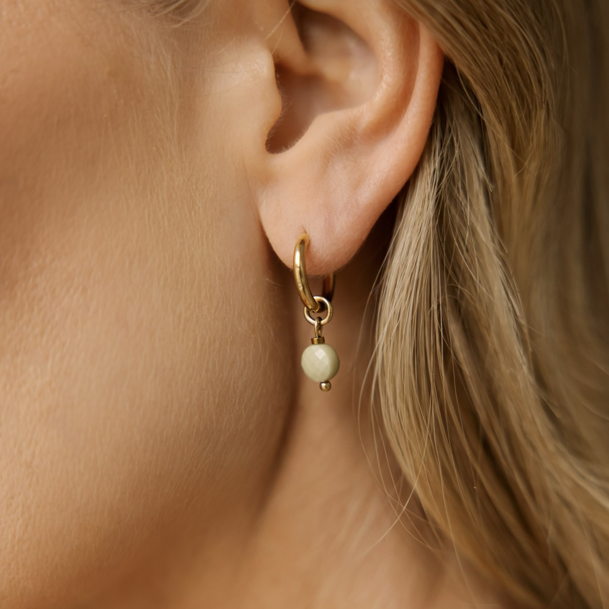 Kolczyki Matcha Matcha  – Jaspis