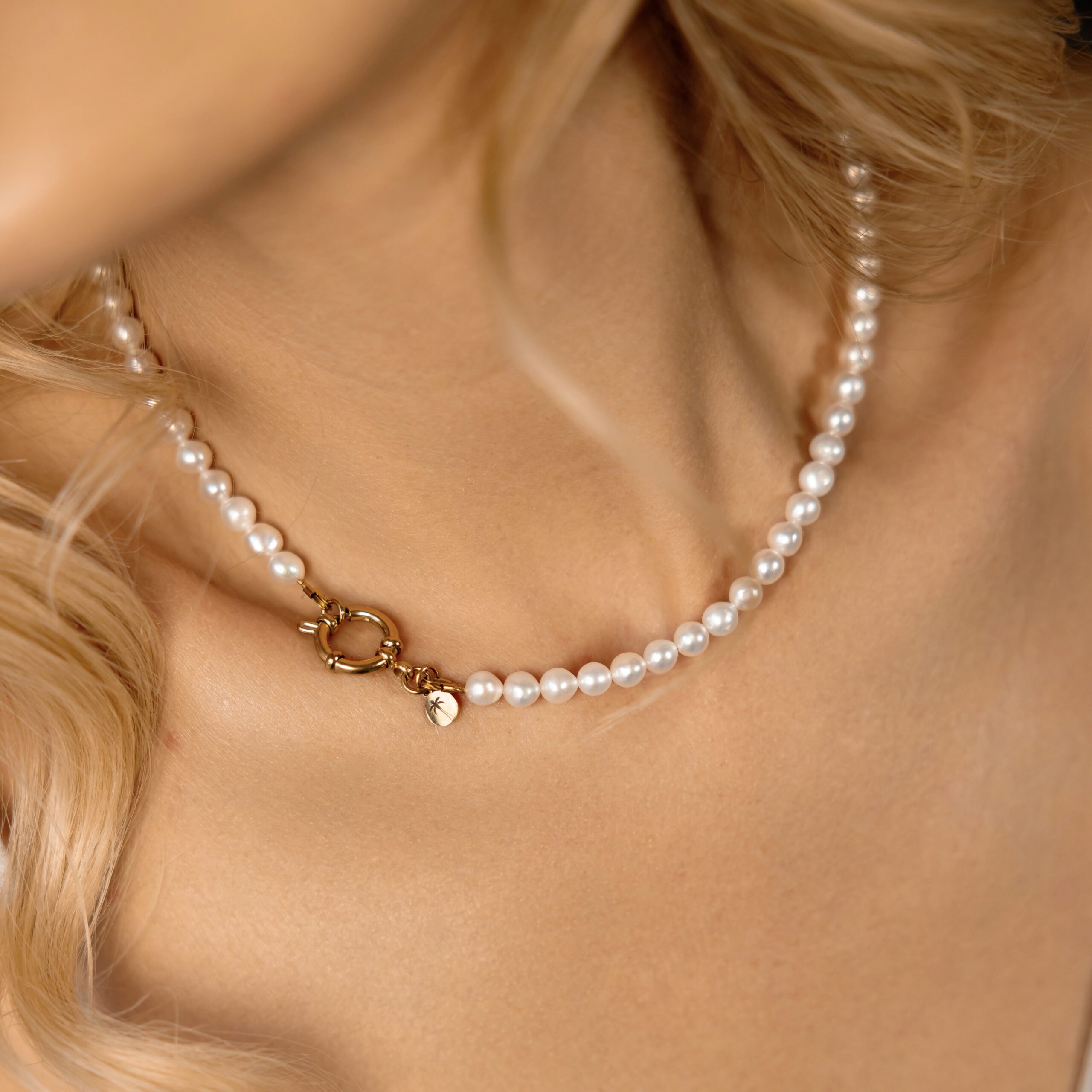 Naszyjnik z federingiem Pearl Blush – perła słodkowodna