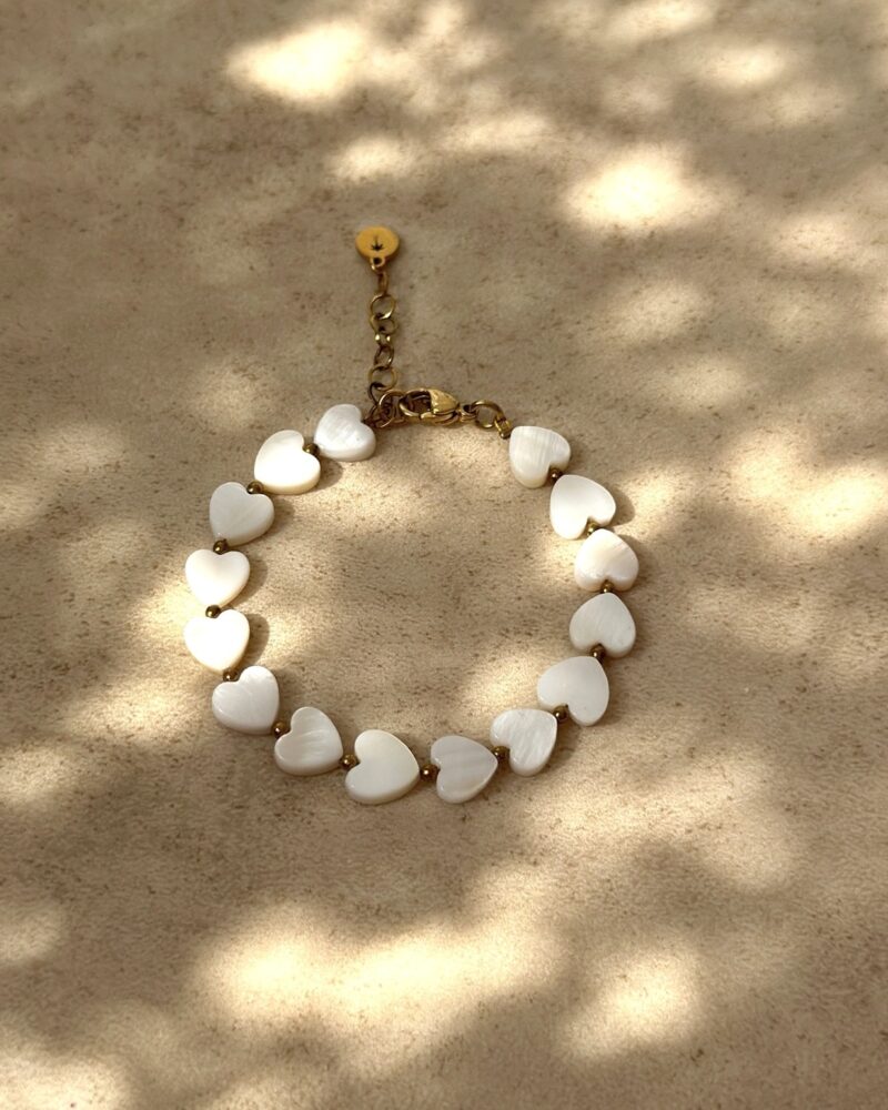 Bransoletka "White Heart"