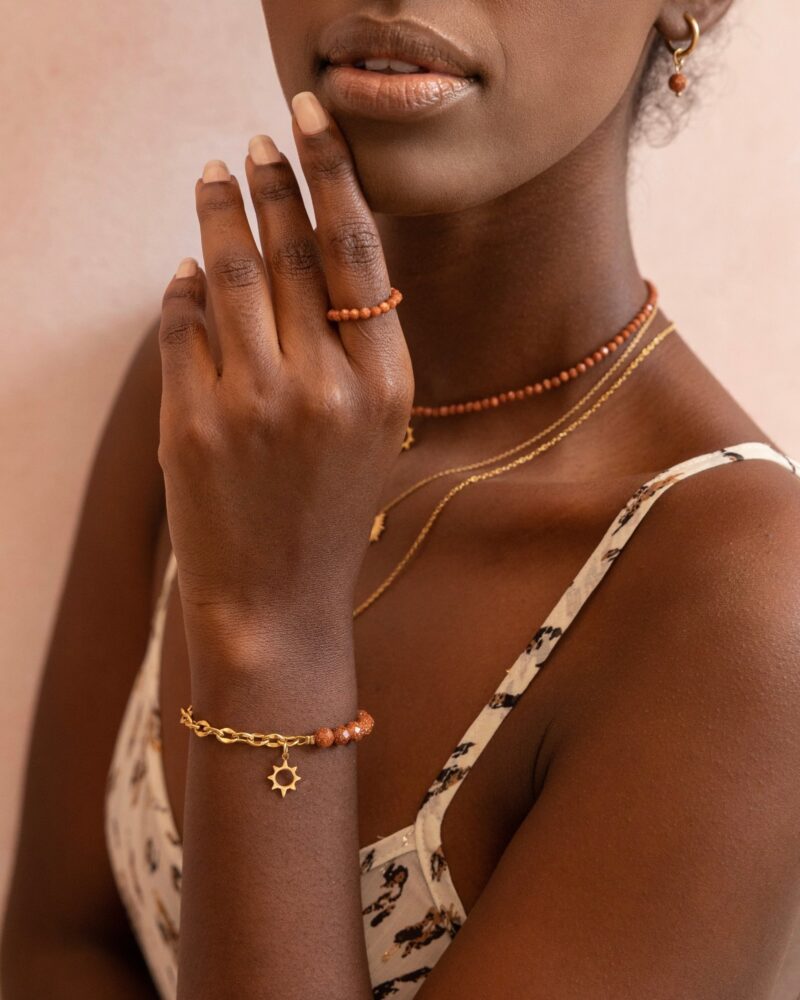 Bransoletka "Sahara dream chain" - Piasek pustyni