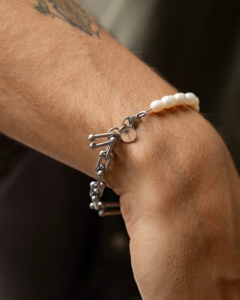 Bransoletka "Pearl chain" - perła słodkowodna