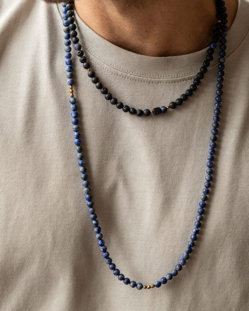 Naszyjnik "Lapis" - Lapis Lazuli