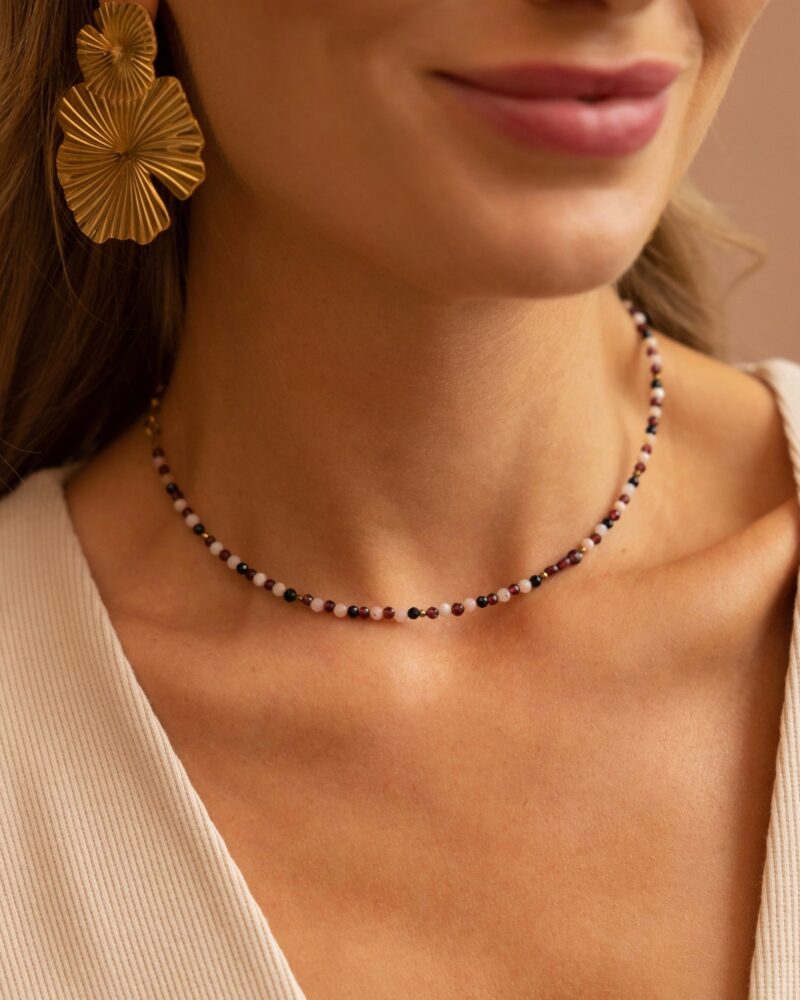 Choker "About you" - Opal peruwiański