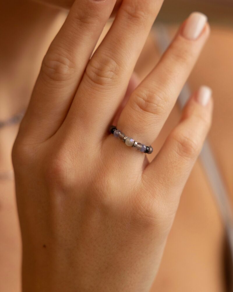 Pierścionek "Tanzanite silver" - Tanzanit