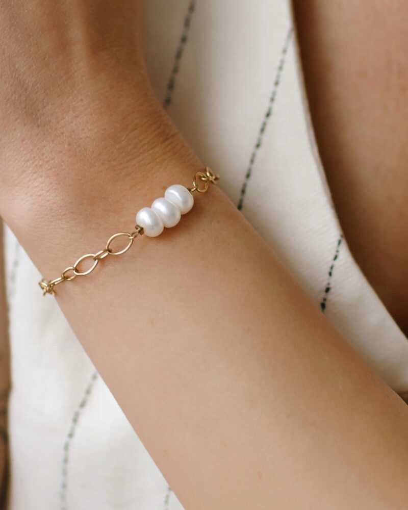 Bransoletka Pearl chain - Perła