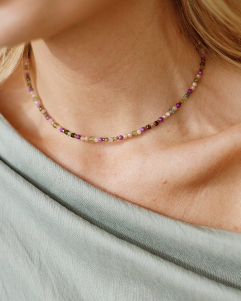 Naszyjnik typu choker Vitality - Fosfosyderyt