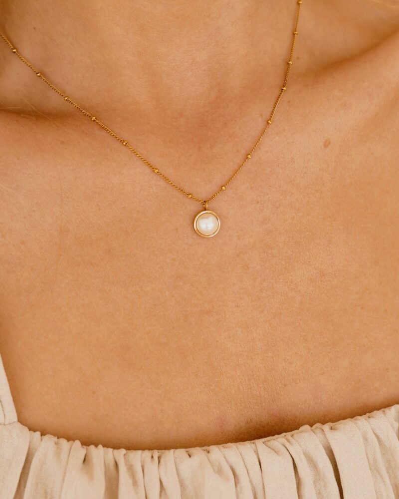 Łańcuszek Pearl - stal szlachetna