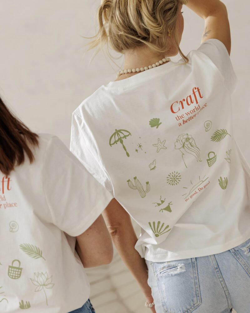 T-shirt / koszulka Craft Me Out - ONE SIZE 100 % bawełna organiczna