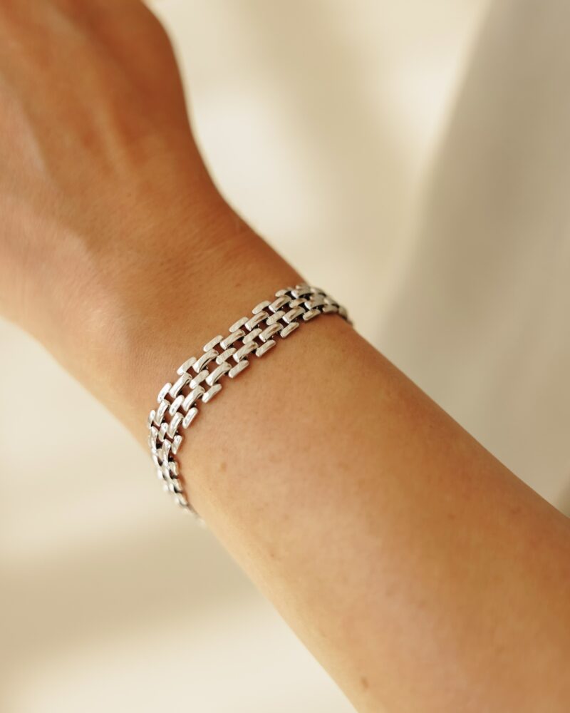 Bransoletka Sage SILVER - stal szlachetna